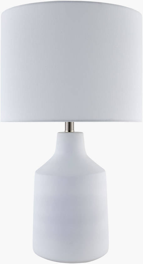 Lenord Cottage White Table Lamp