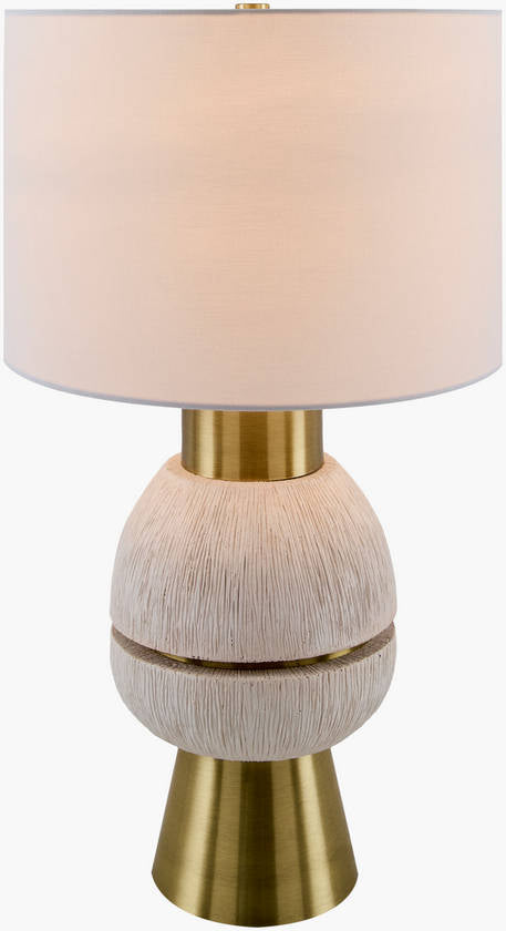 Tangie Traditional White Table Lamp
