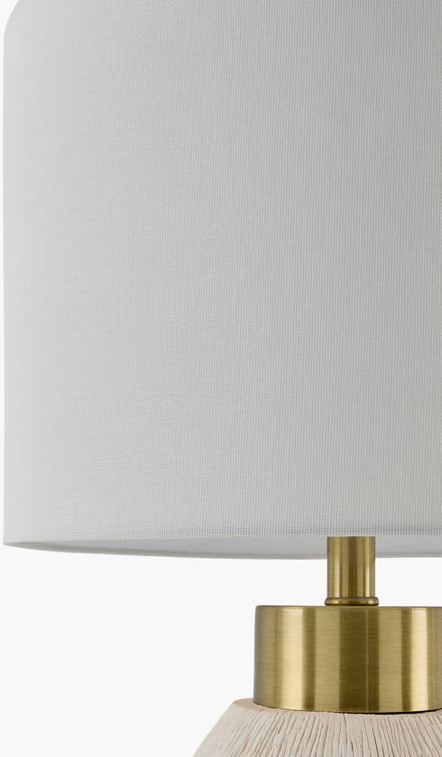 Tangie Traditional White Table Lamp
