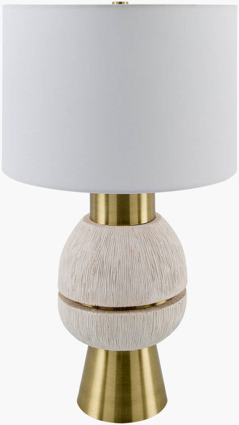 Tangie Traditional White Table Lamp