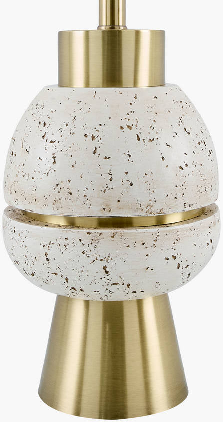 Tangie Traditional Metallic - Gold Table Lamp