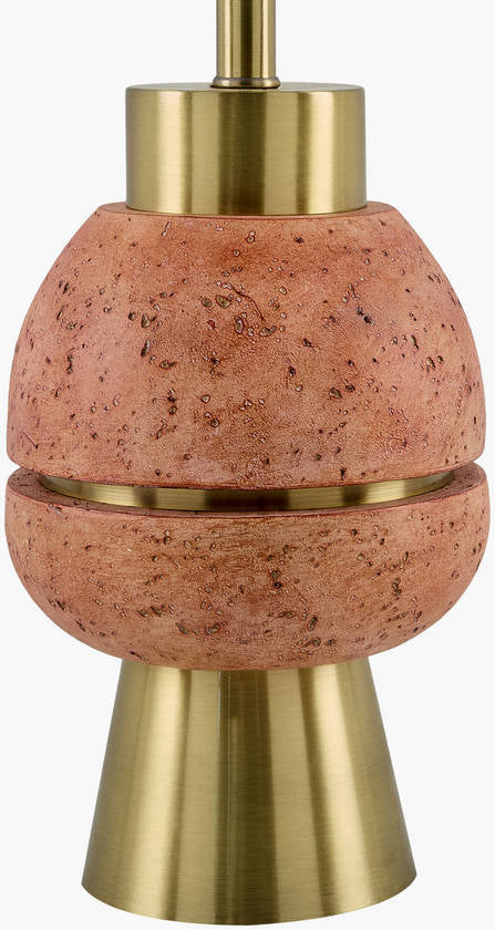 Tangie Traditional Blush Table Lamp