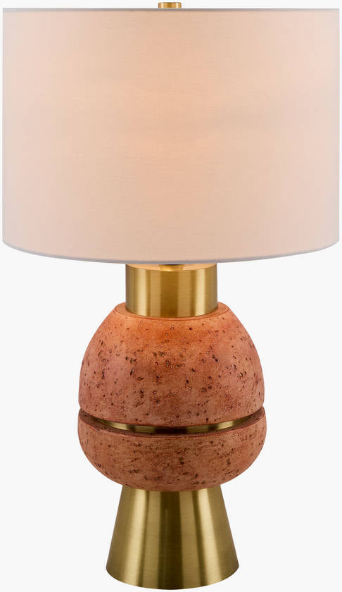 Tangie Traditional Blush Table Lamp