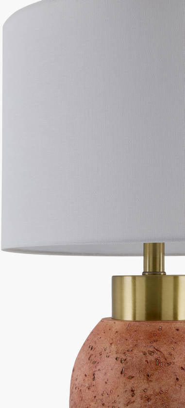 Tangie Traditional Blush Table Lamp
