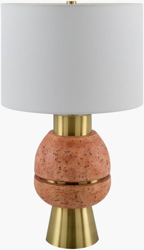 Tangie Traditional Blush Table Lamp