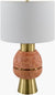 Tangie Traditional Blush Table Lamp