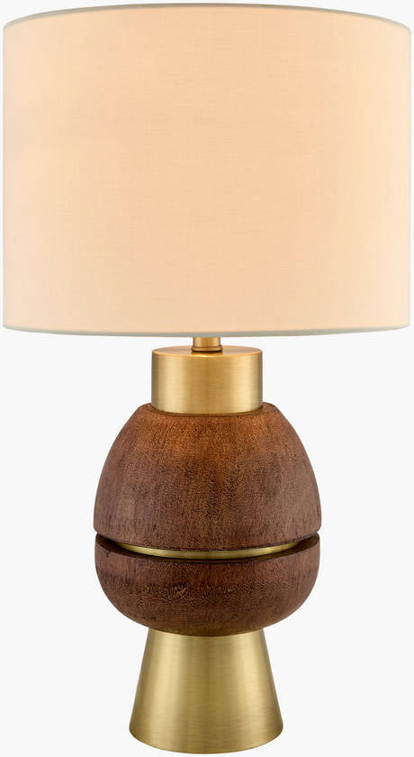 Tangie Traditional Brown Table Lamp