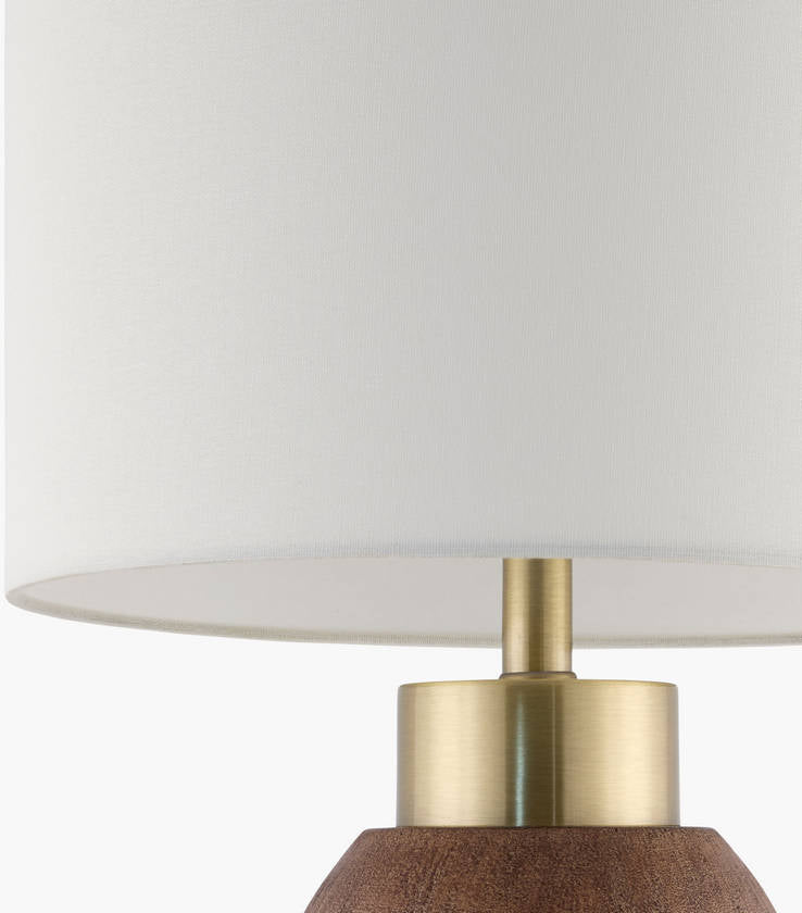 Tangie Traditional Brown Table Lamp