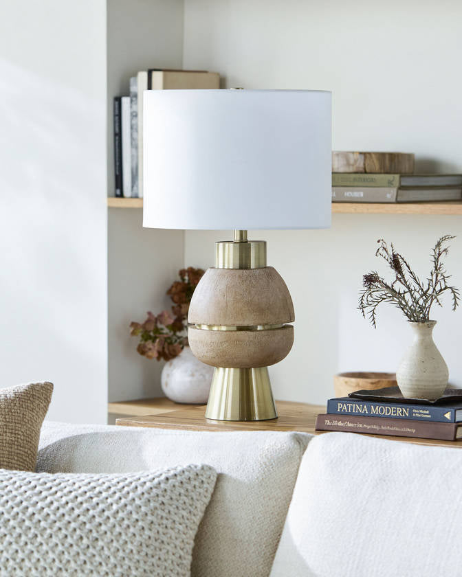 Tangie Traditional Cream Table Lamp