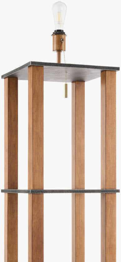 Kirkland Global Dark Brown Floor Lamp