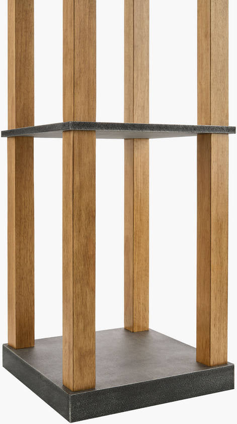 Kirkland Global Brown Floor Lamp