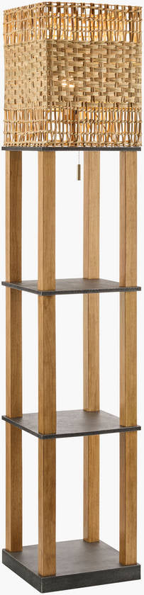 Kirkland Global Brown Floor Lamp