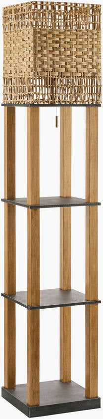 Kirkland Global Brown Floor Lamp