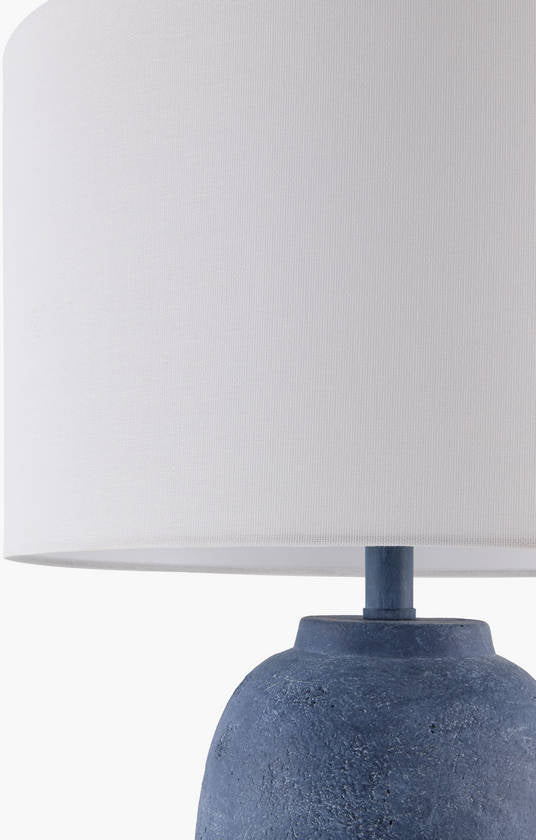 Wilbert Traditional Dark Blue Table Lamp