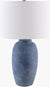 Wilbert Traditional Dark Blue Table Lamp