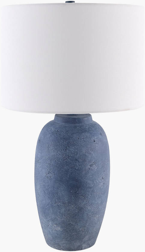 Wilbert Traditional Dark Blue Table Lamp