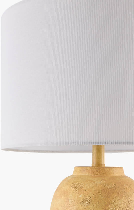 Wilbert Traditional Yellow Table Lamp