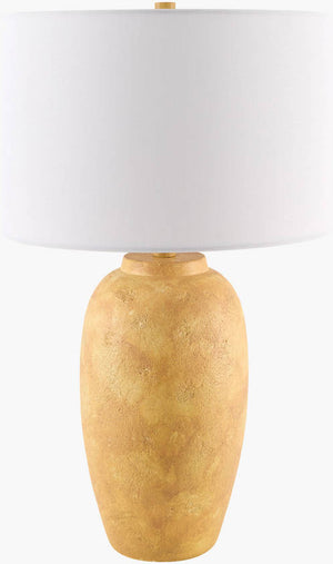 Wilbert Traditional Yellow Table Lamp