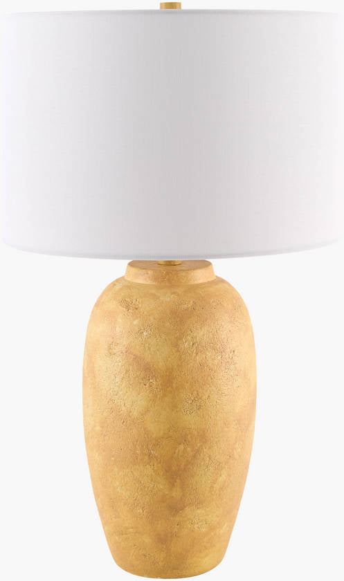 Wilbert Traditional Yellow Table Lamp