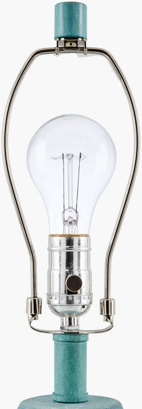 Wilbert Traditional Aqua Table Lamp