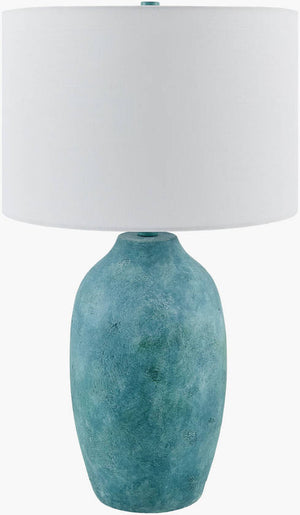 Wilbert Traditional Aqua Table Lamp