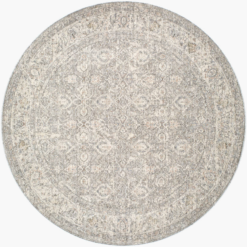 Deonta Traditional Slate Area Rug