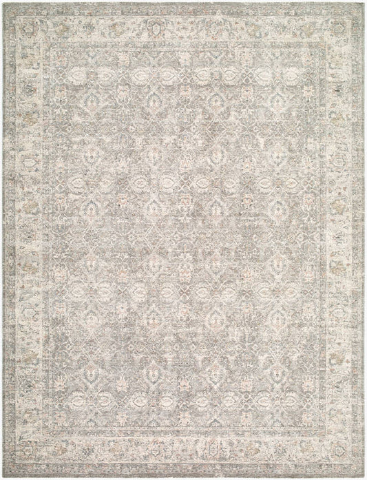 Deonta Traditional Slate Area Rug