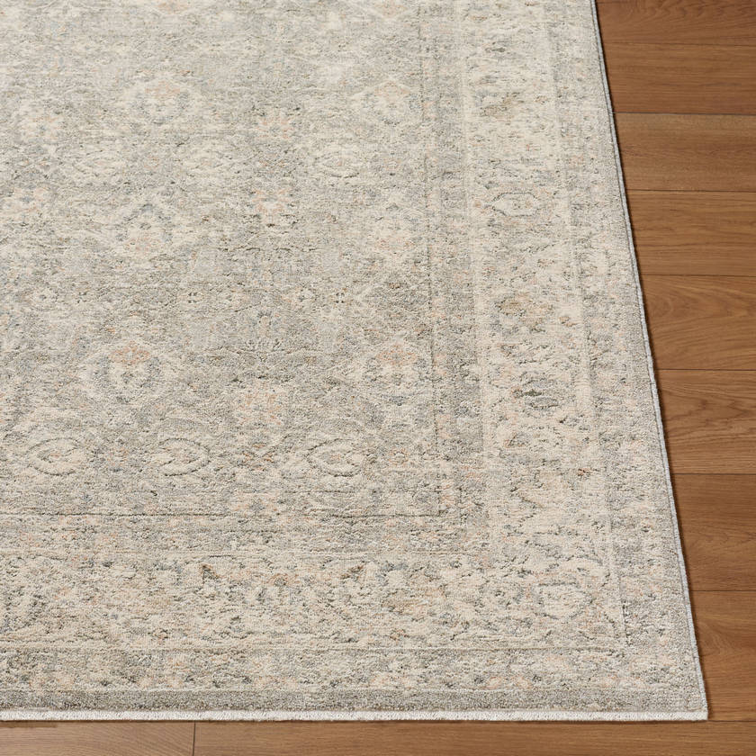 Deonta Traditional Slate Area Rug