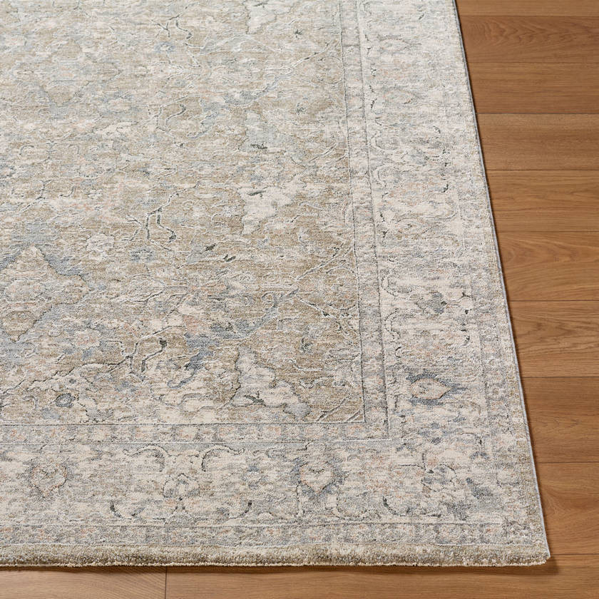 Eboni Traditional Slate Area Rug