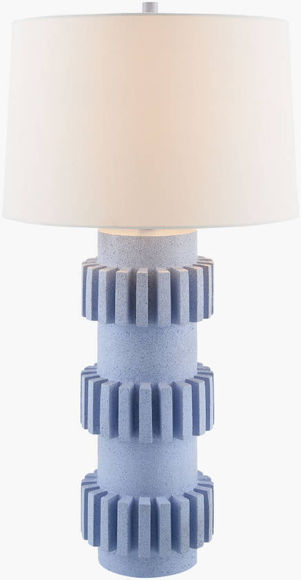 Katieann Rustic Blue Table Lamp