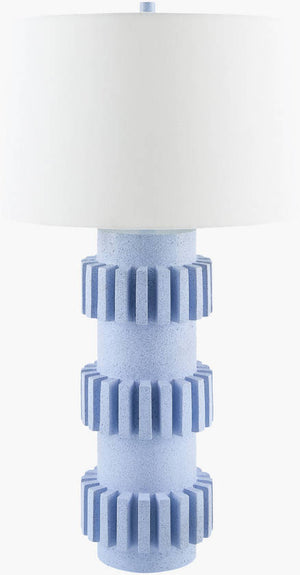 Katieann Rustic Blue Table Lamp