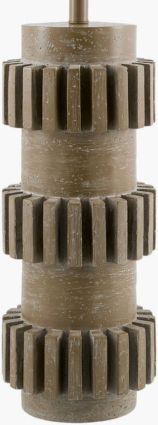 Katieann Rustic Brown Table Lamp