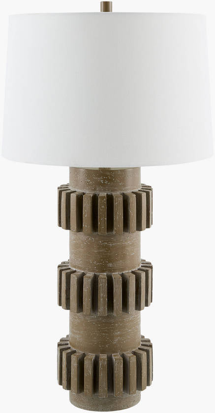 Katieann Rustic Brown Table Lamp