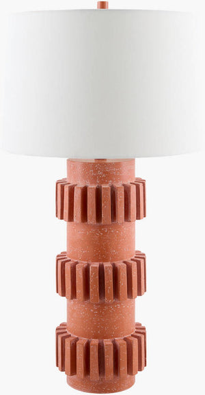 Katieann Rustic Orange Table Lamp