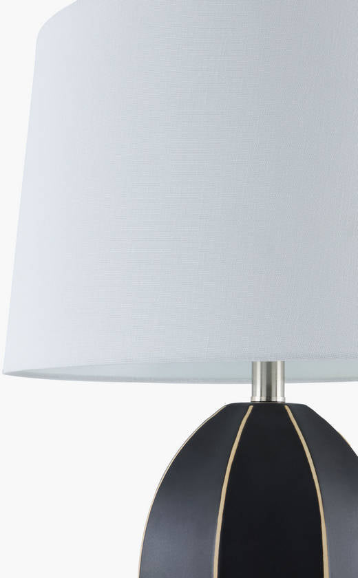 Waddell Modern Black Table Lamp