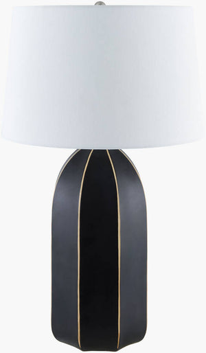 Waddell Modern Black Table Lamp