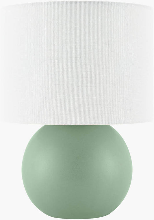 Savahna Traditional Grass Green Table Lamp
