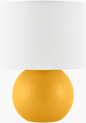 Savahna Traditional Bright Yellow Table Lamp