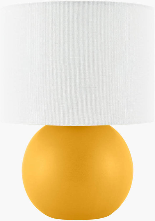 Savahna Traditional Bright Yellow Table Lamp