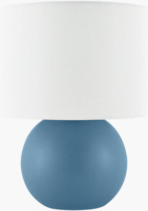 Savahna Traditional Pale Blue Table Lamp