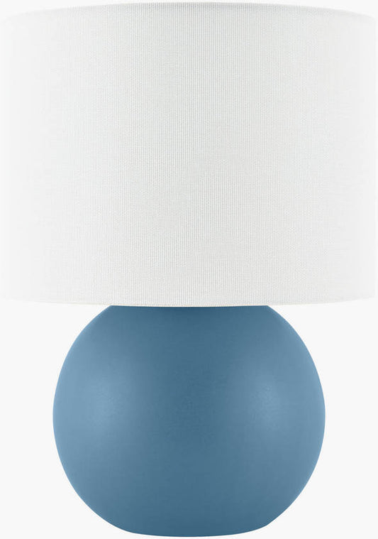 Savahna Traditional Pale Blue Table Lamp