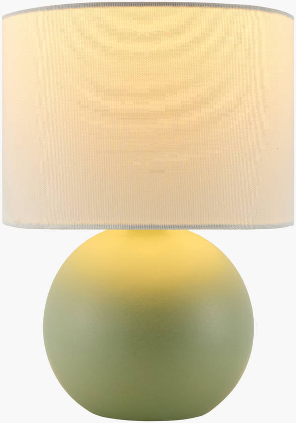 Savahna Traditional Green Table Lamp