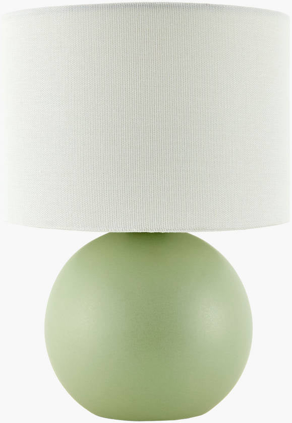 Savahna Traditional Green Table Lamp