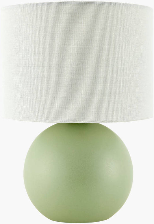 Savahna Traditional Green Table Lamp