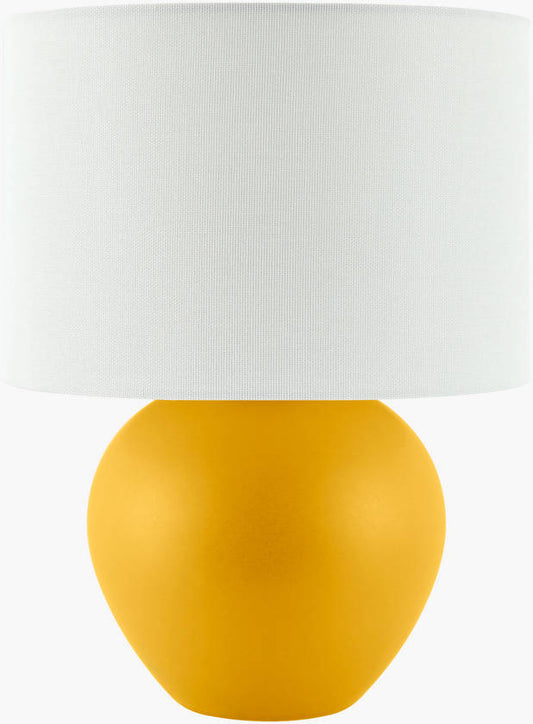 Ronee Traditional Bright Yellow Table Lamp