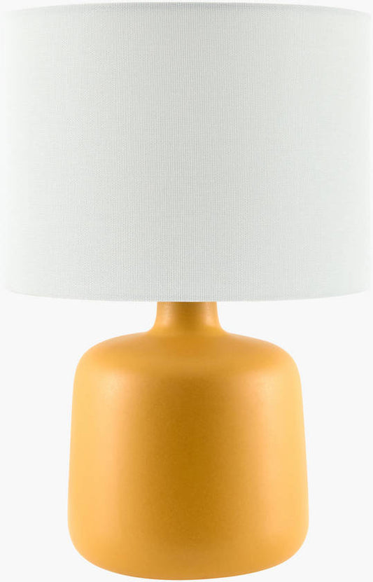 Yul Traditional Bright Yellow Table Lamp