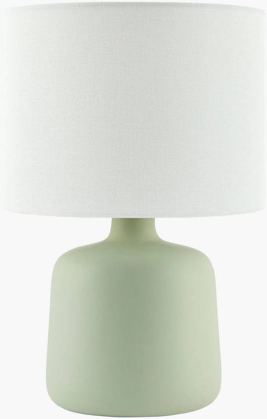 Yul Traditional Green Table Lamp