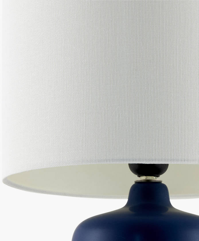 Sciota Traditional Navy Table Lamp