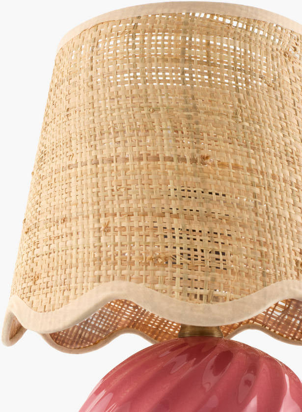 Sharenna Traditional Pink Table Lamp