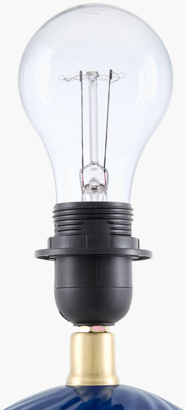 Sharenna Traditional Navy Table Lamp